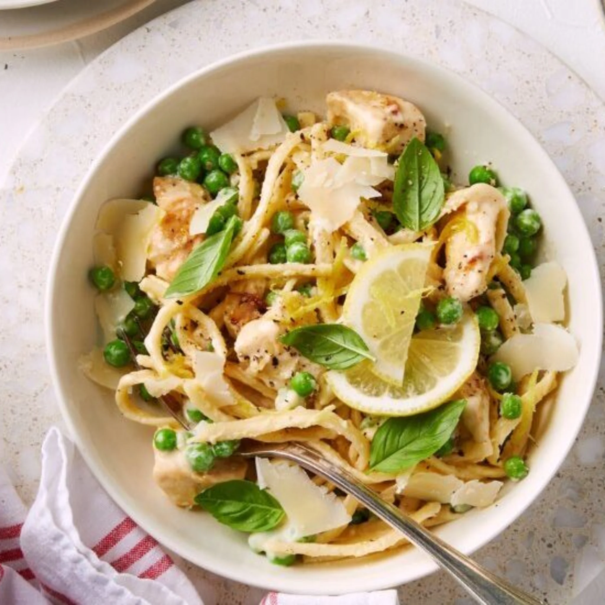 One Pan Lemon Chicken Pasta