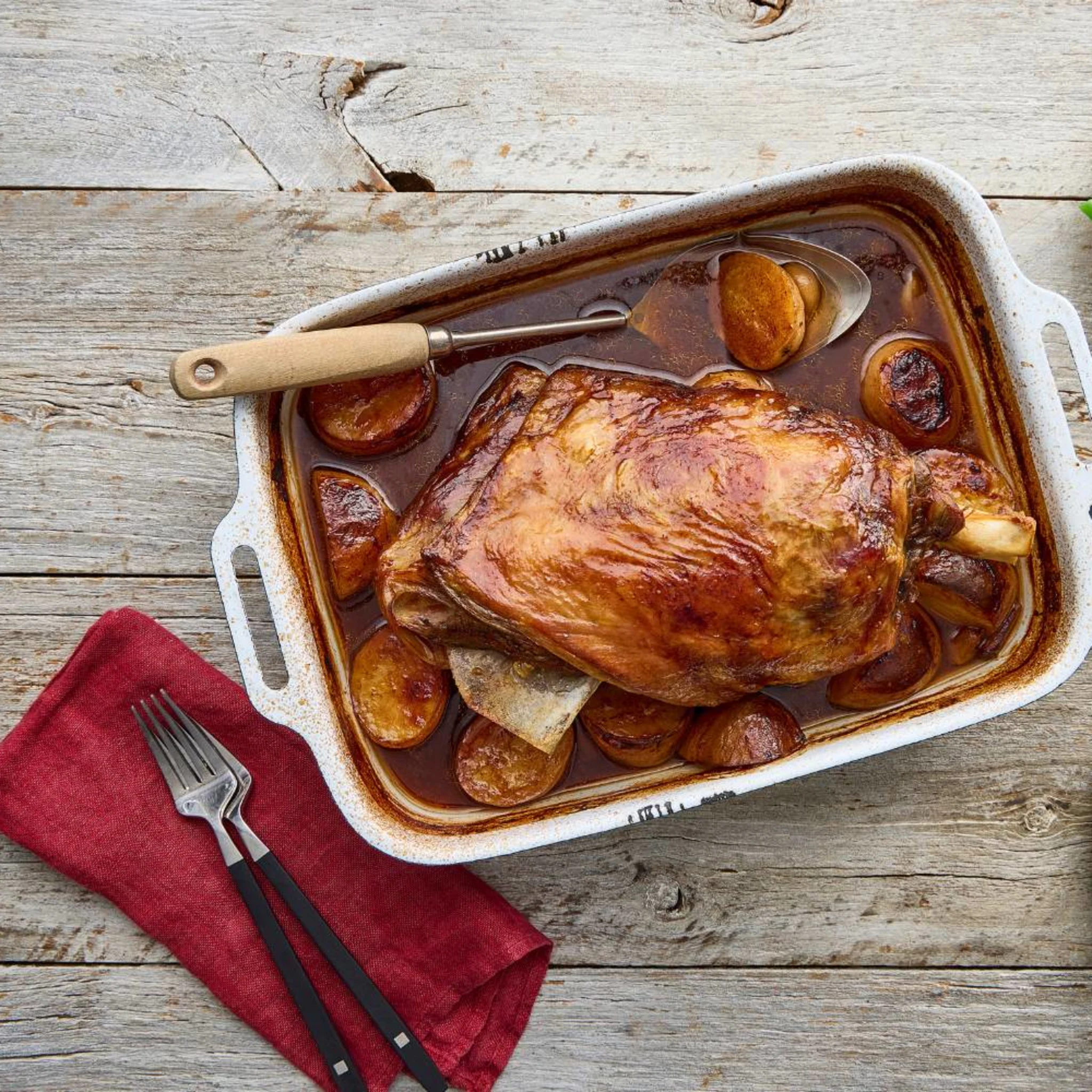 Slow Cooked Lamb Shoulder