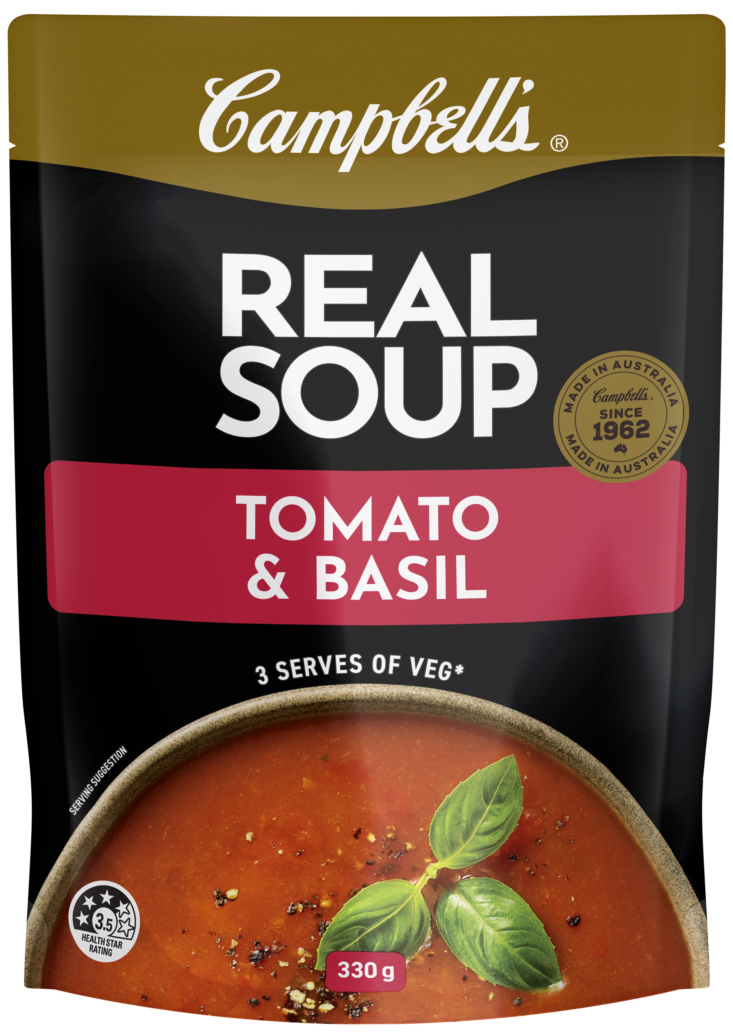 Real Soup Tomato & Basil | Campbell's Australia - Campbell's Australia