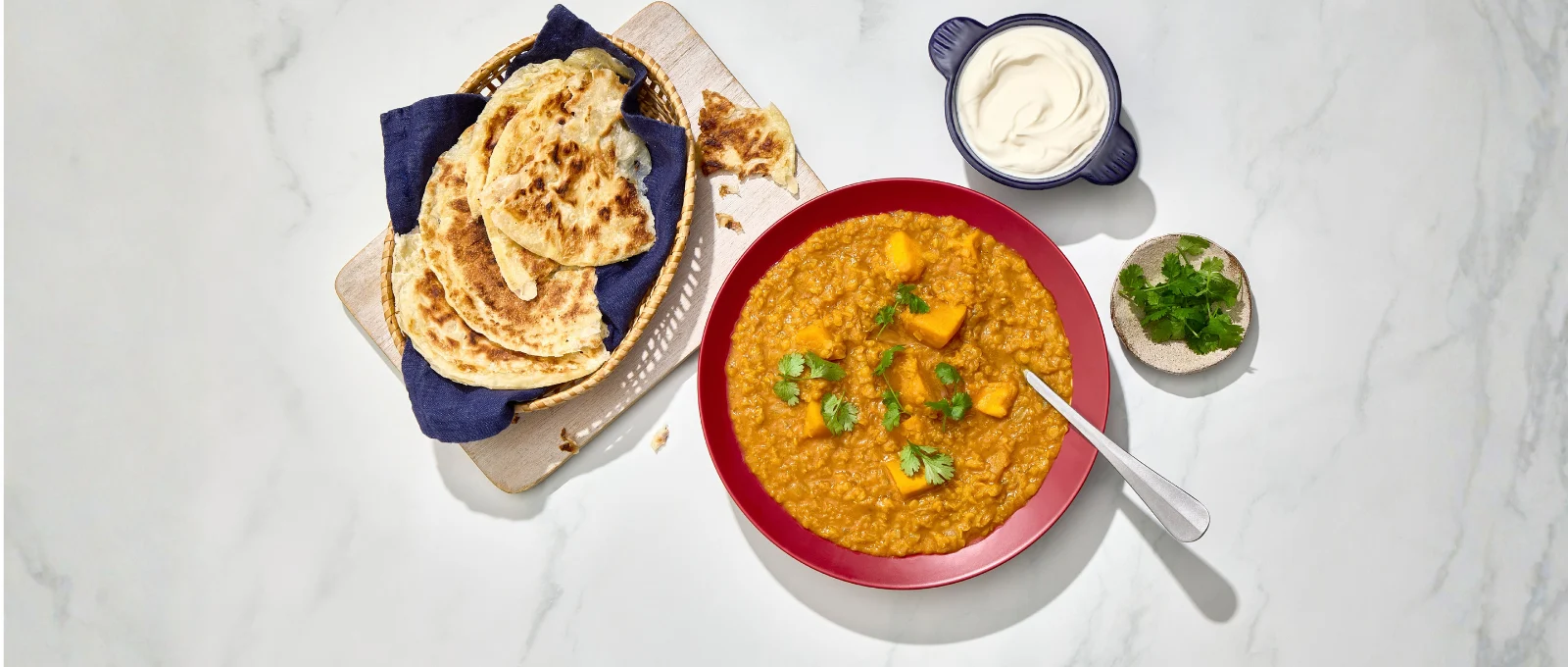 Hero Image Recipe Red Lentil & Pumpkin Dahl