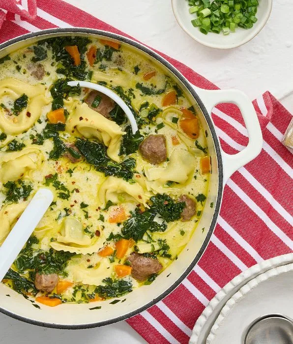 Recipe Creamy Tortellini Soup thumbnail