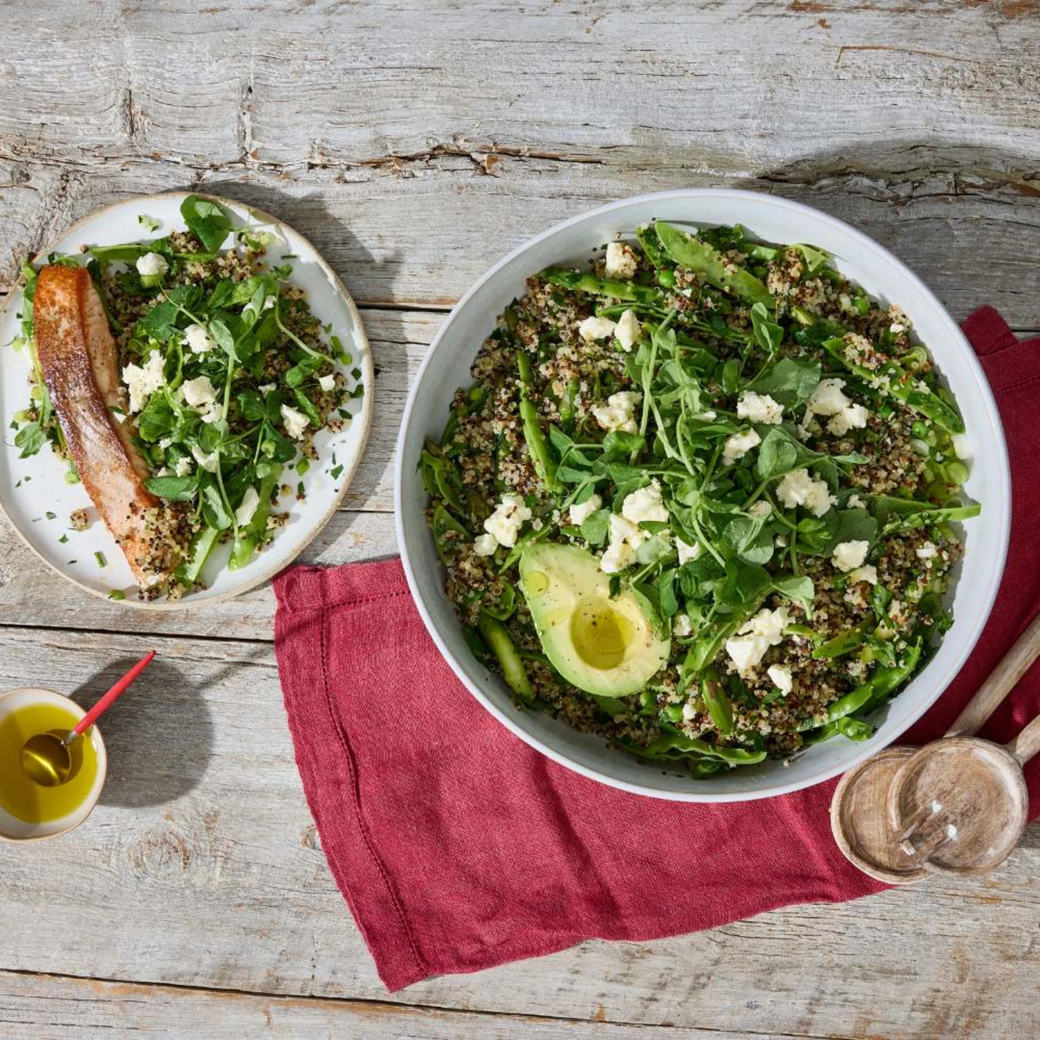 Spring Quinoa Tabouli Salad