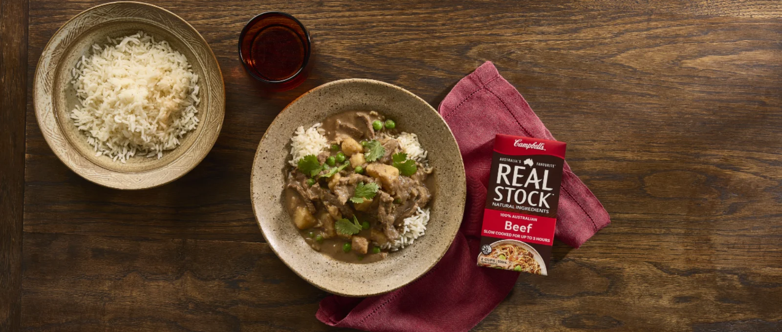 Hero Image Recipe Massaman Beef Bowl