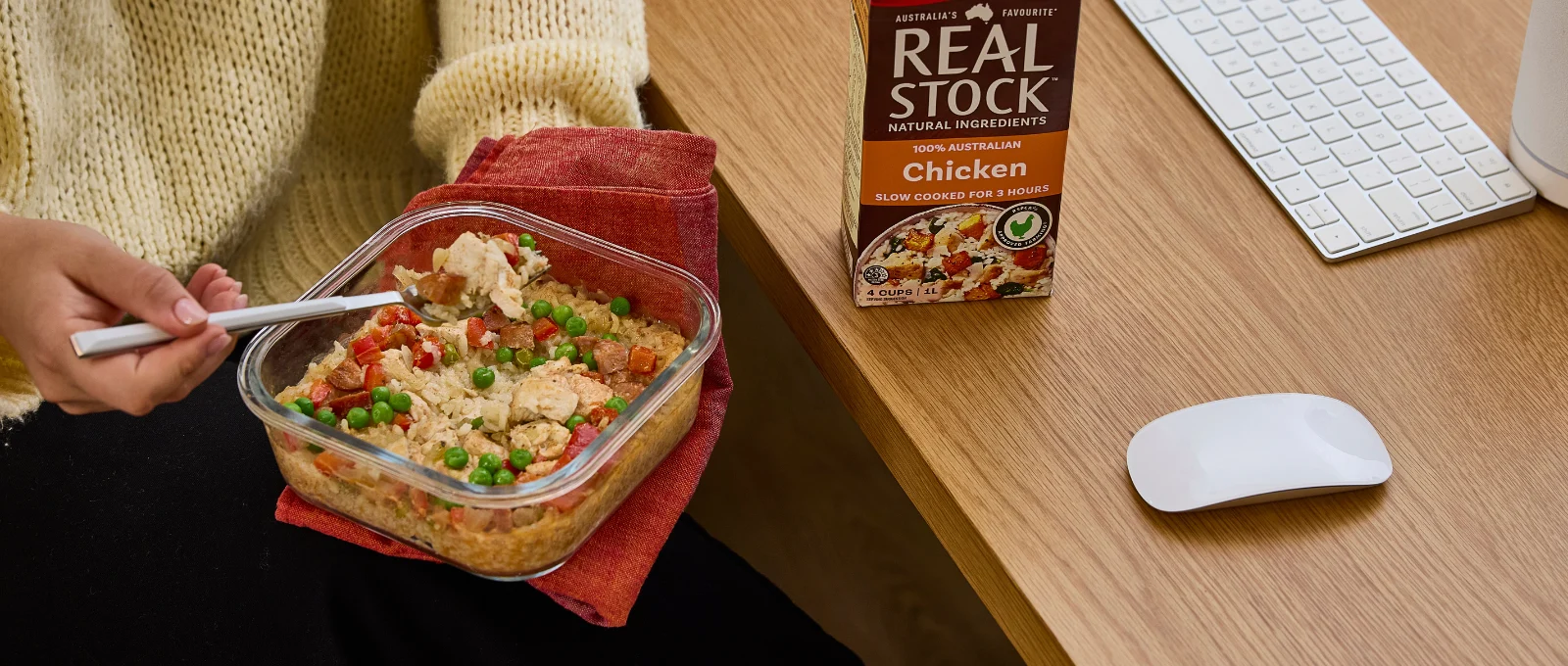 Hero Image Recipe Chicken & Chorizo Prepped Paella