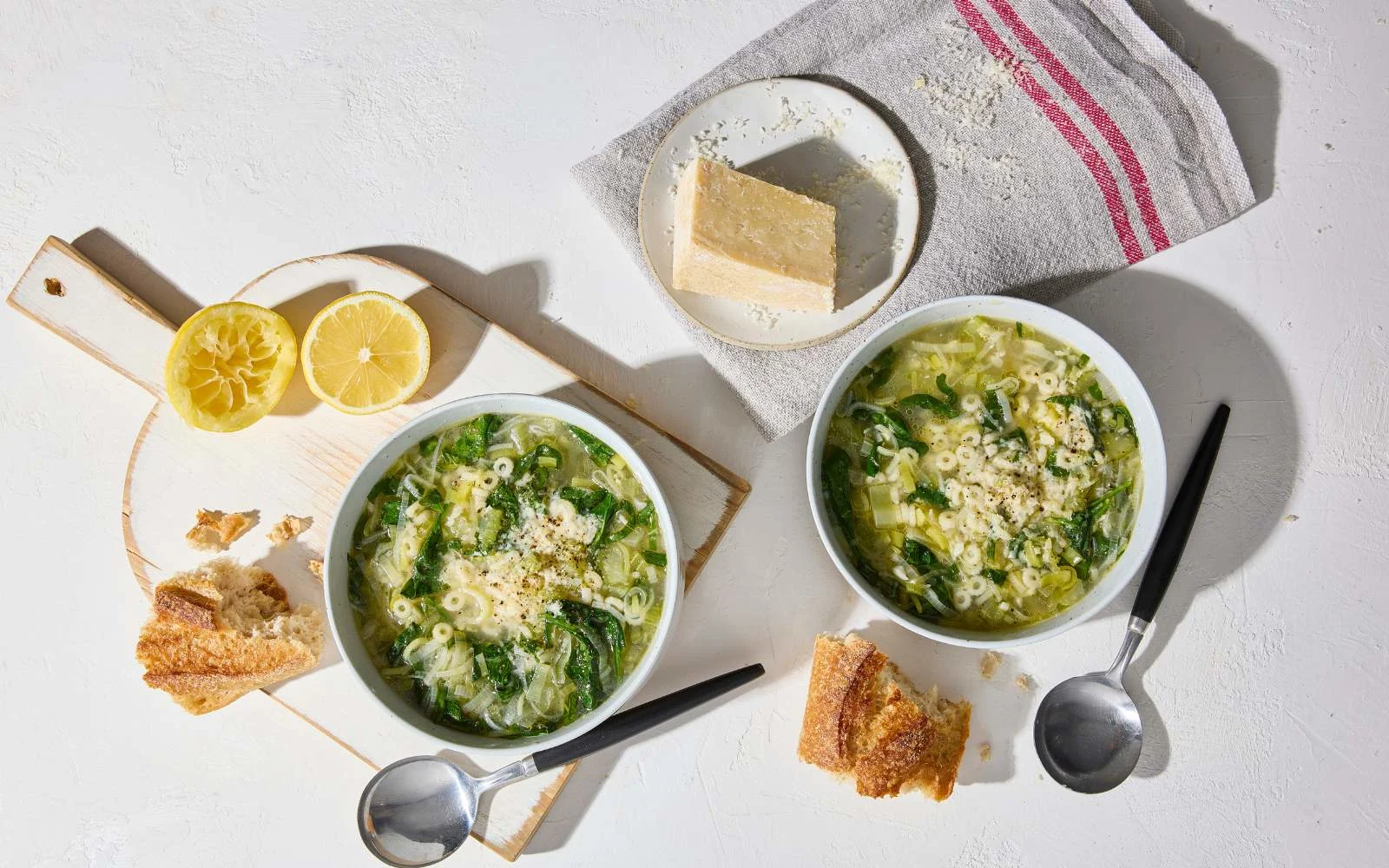 Hero Image Recipe Spring Vegetable and lemon soup