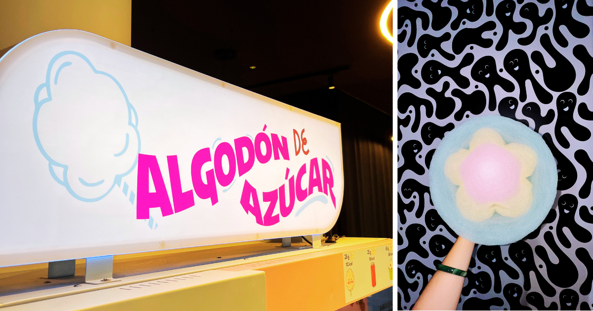 Descubre el algodón de azúcar más divertido en: Museum of Senses Madrid