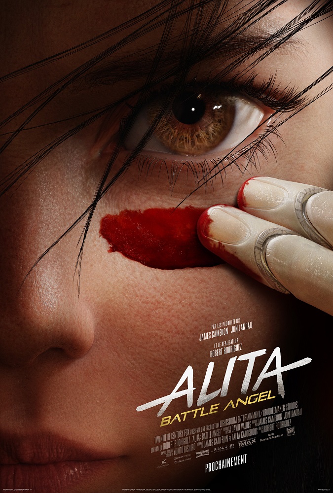 Alita: Battle Angel Movie Cover