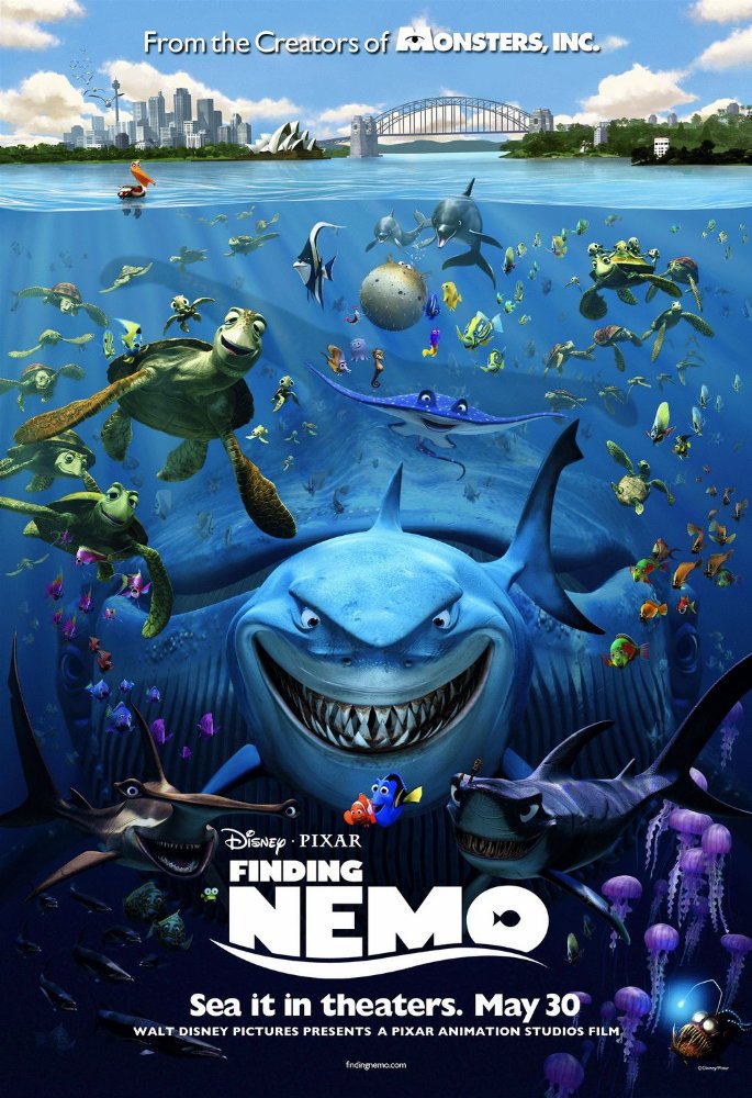 Finding Nemo Movie Cover