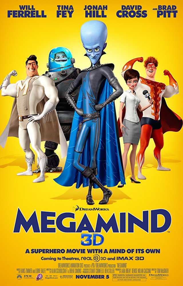 Megamind Movie Cover