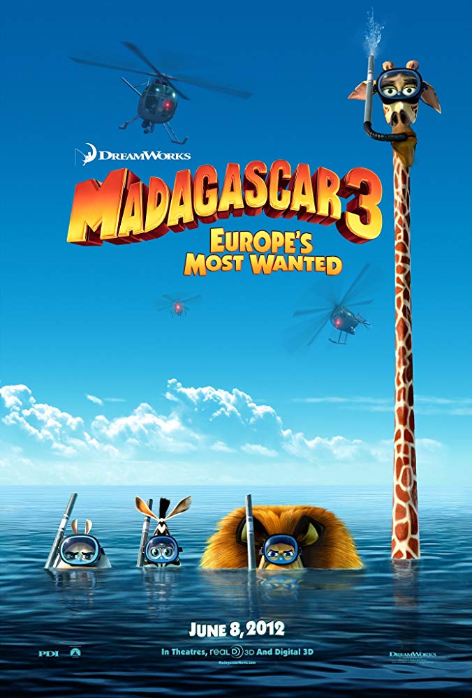 Madagascar 3: Europe's Most Wanted Movie Cover