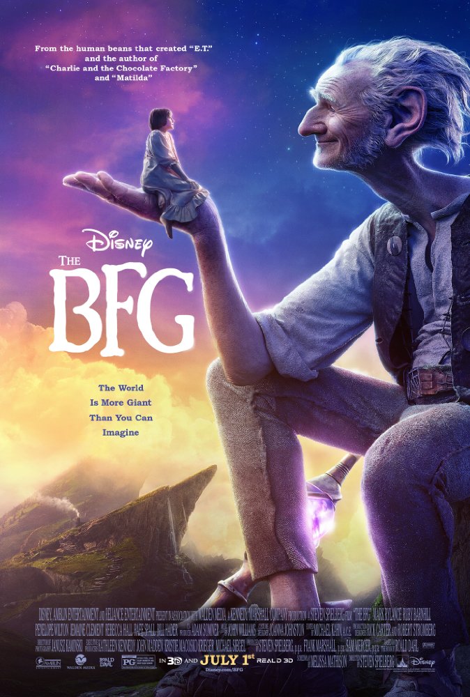 BFG, The Movie Cover