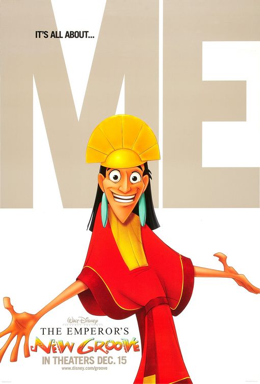 Emperor's New Groove, The Movie Cover