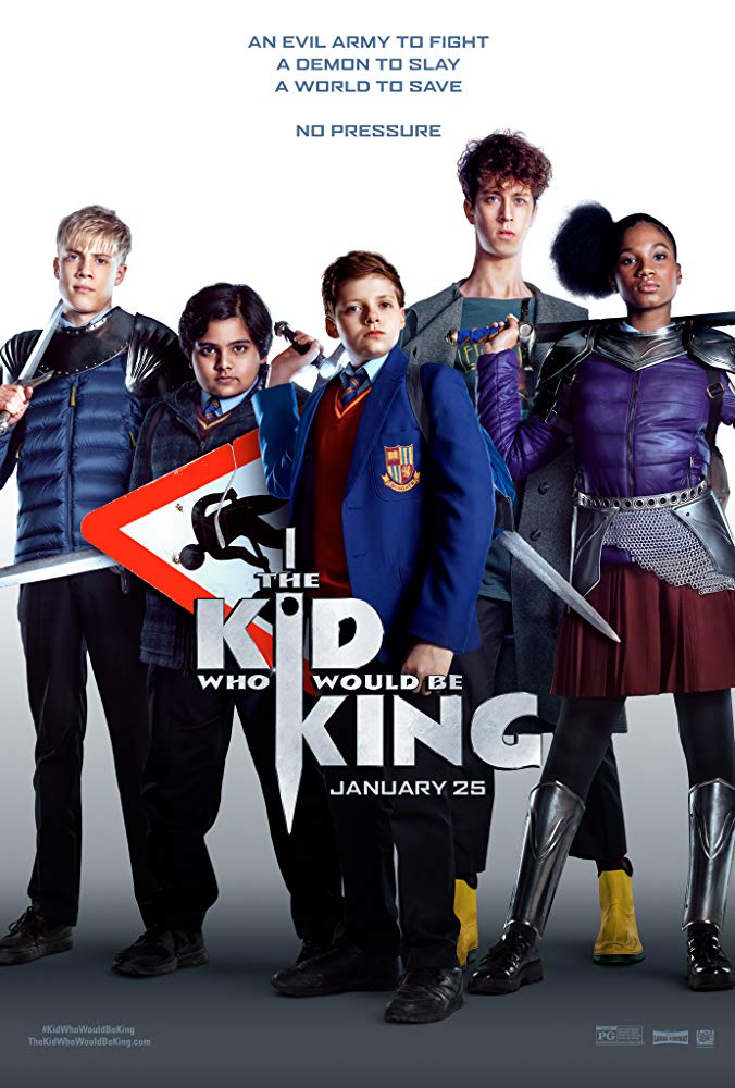 Kid Who Would Be King, The Movie Cover