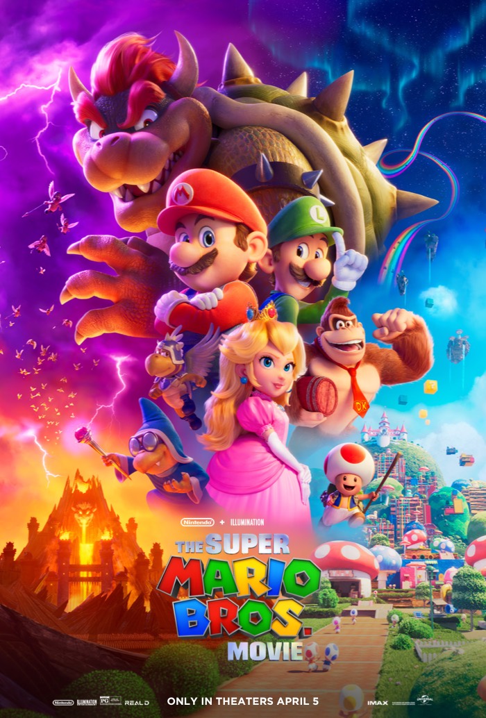 Super Mario Bros. Movie, The Movie Cover