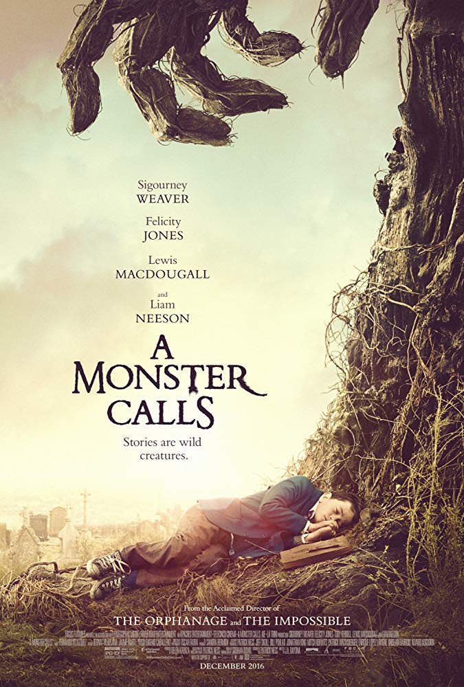 Monster Calls, A Movie Cover