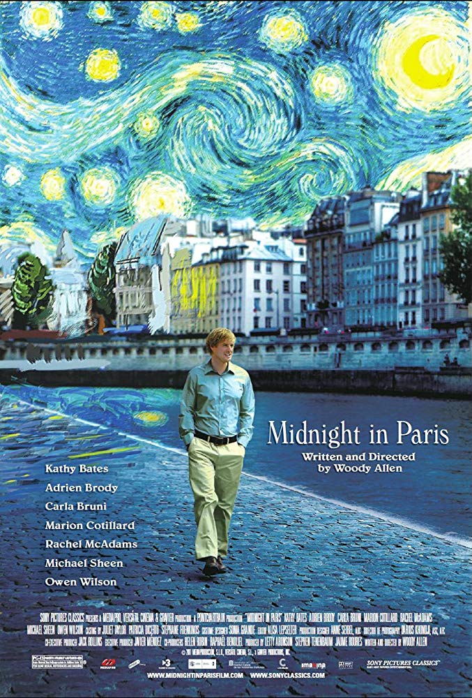 Midnight in Paris Movie Cover