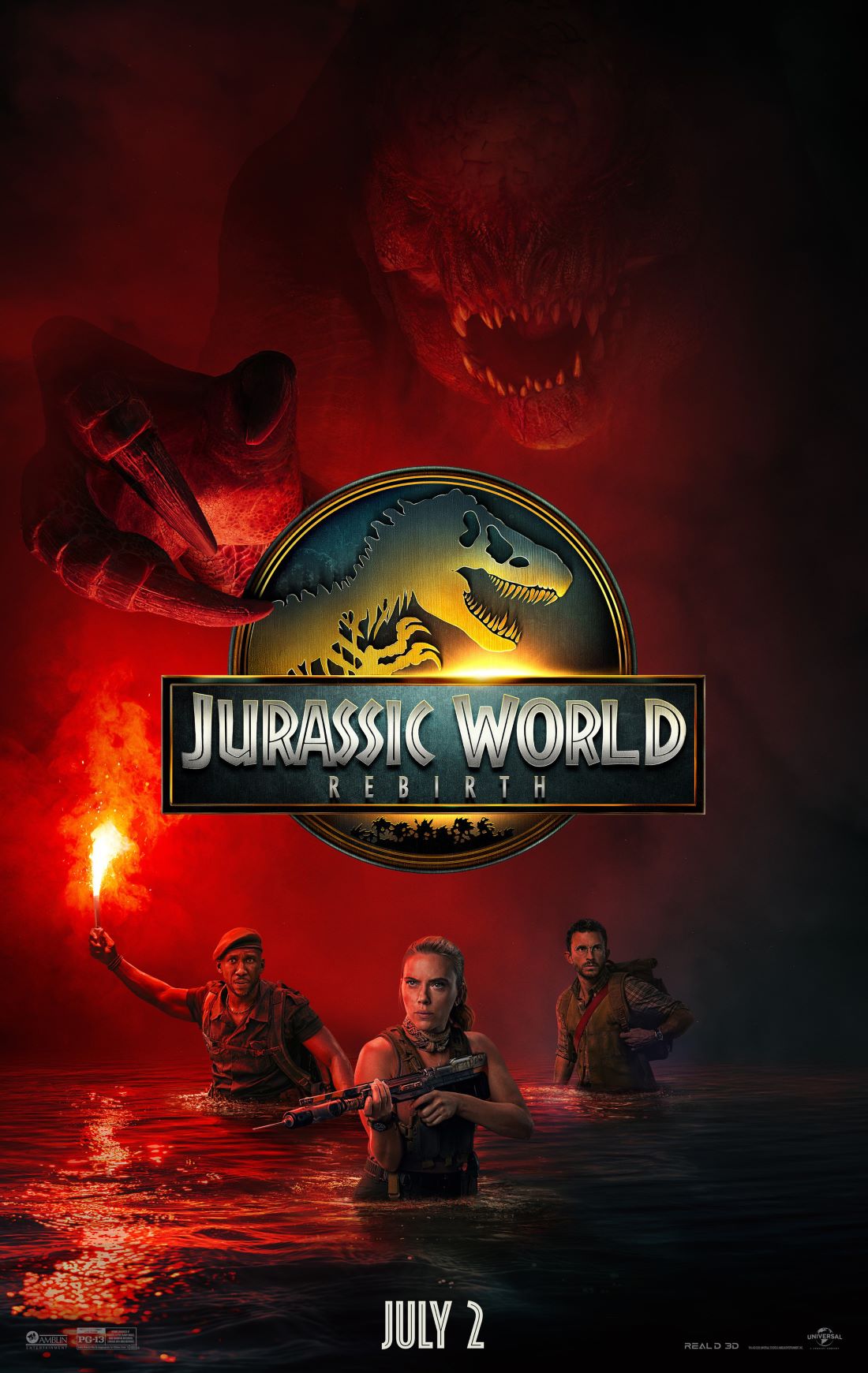 Jurassic World: Rebirth Movie Cover
