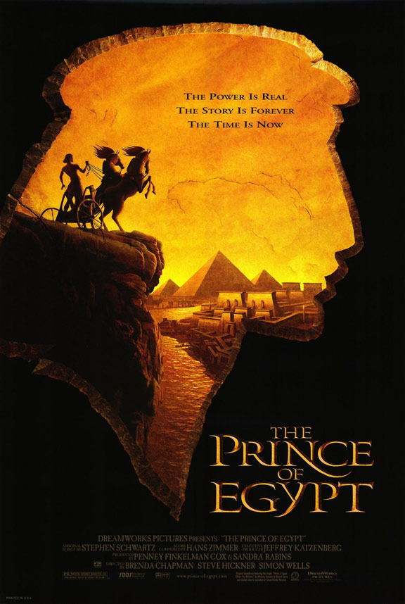 Prince of Egypt, The Movie Cover