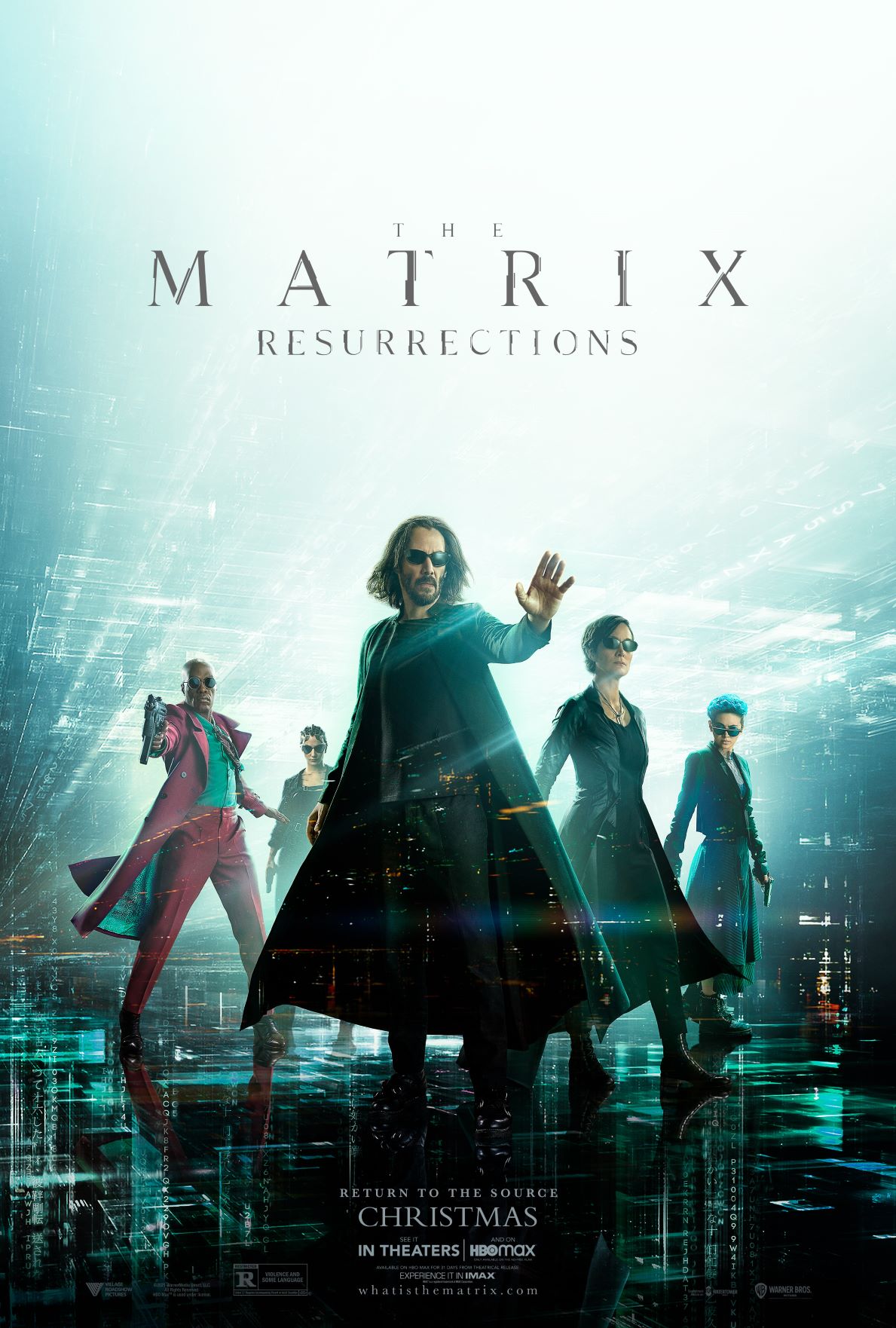 Matrix Resurrections, The Movie Cover