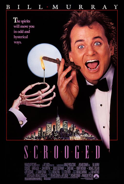 Scrooged Movie Cover