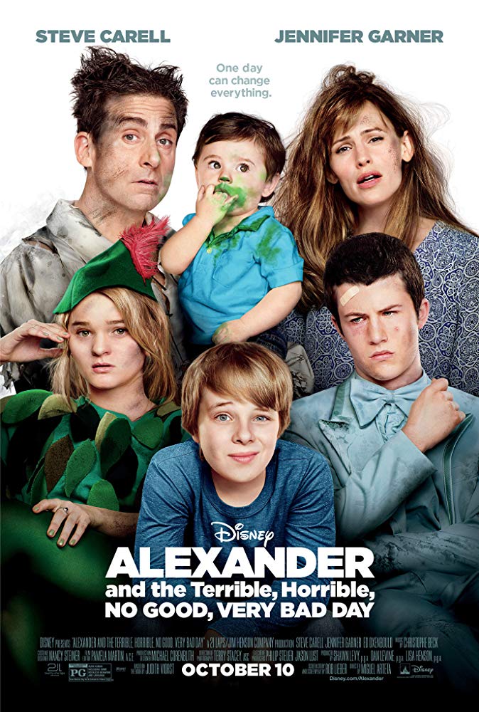 Alexander and the Terrible, Horrible, No Good, Very Bad Day Movie Cover
