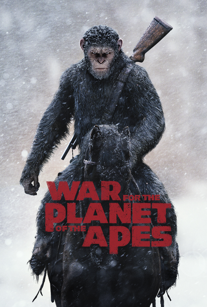 War For The Planet of the Apes Movie Cover