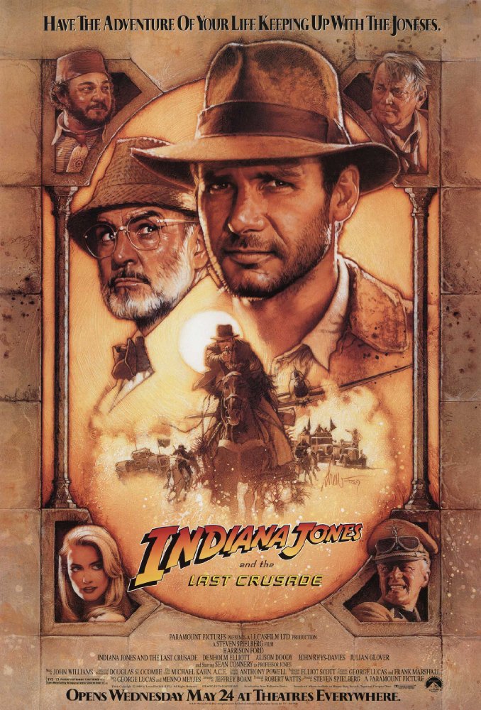 Indiana Jones and the Last Crusade Movie Cover