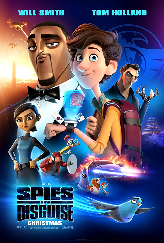 Spies in Disguise Movie Cover