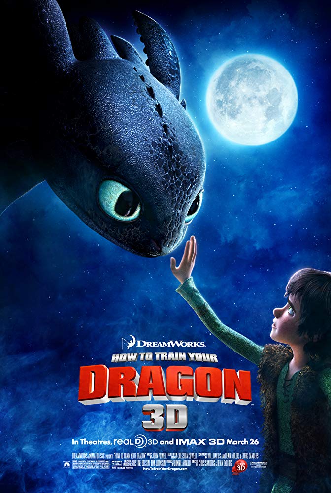 How to Train Your Dragon Movie Cover