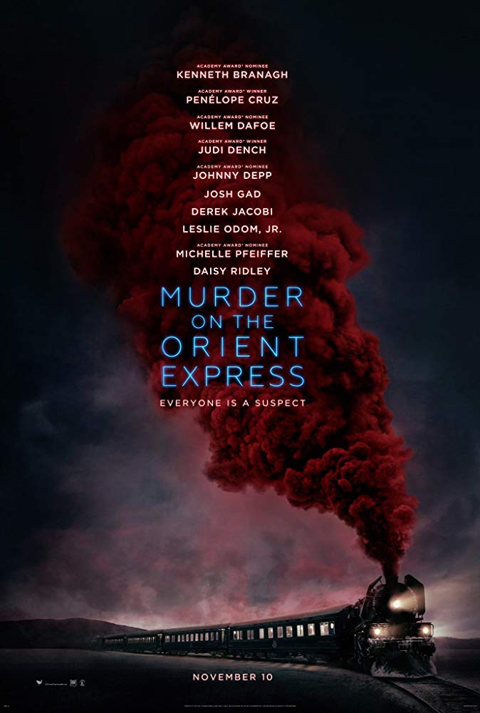 Murder on the Orient Express Movie Cover