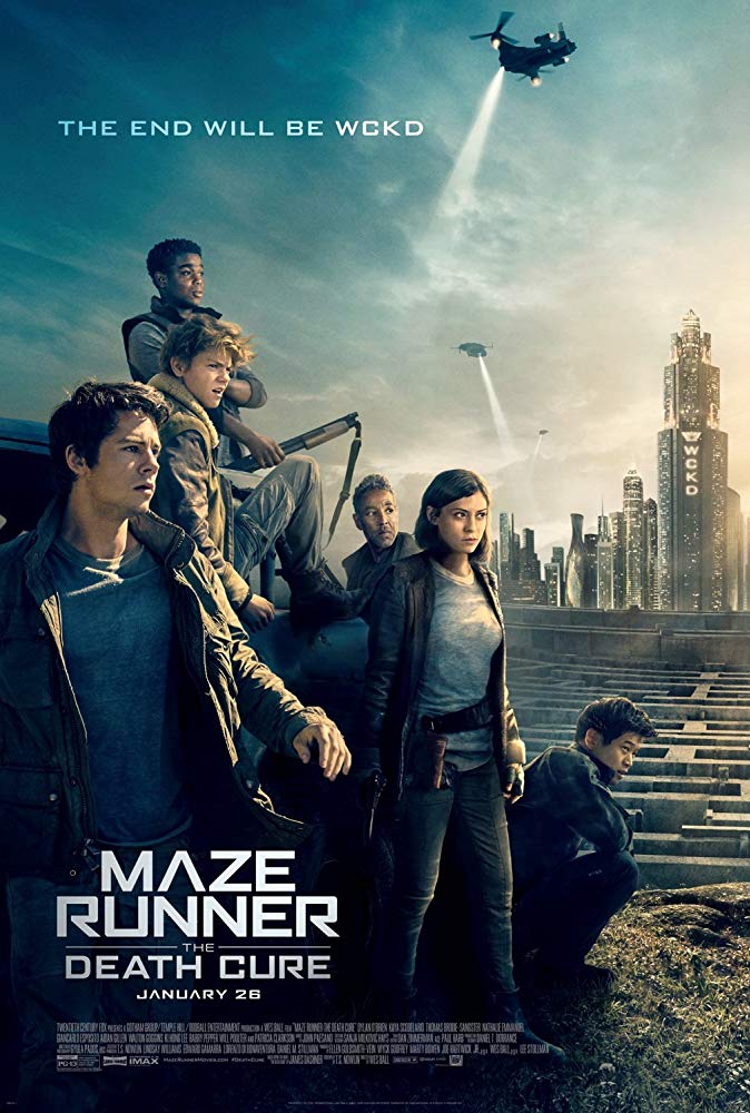 Maze Runner: The Death Cure Movie Cover