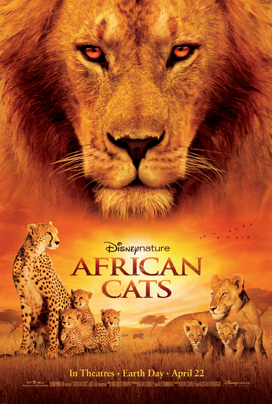 African Cats Movie Cover