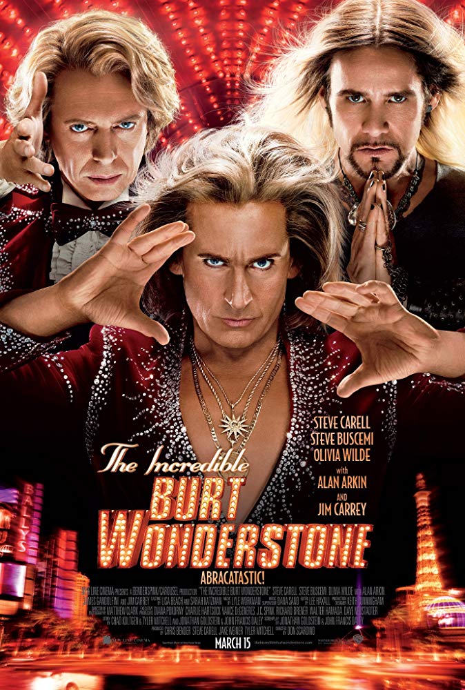 Incredible Burt Wonderstone, The Movie Cover
