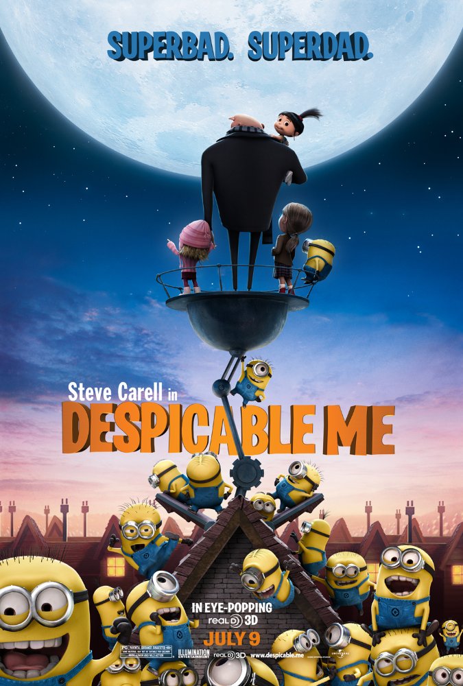Despicable Me Movie Cover