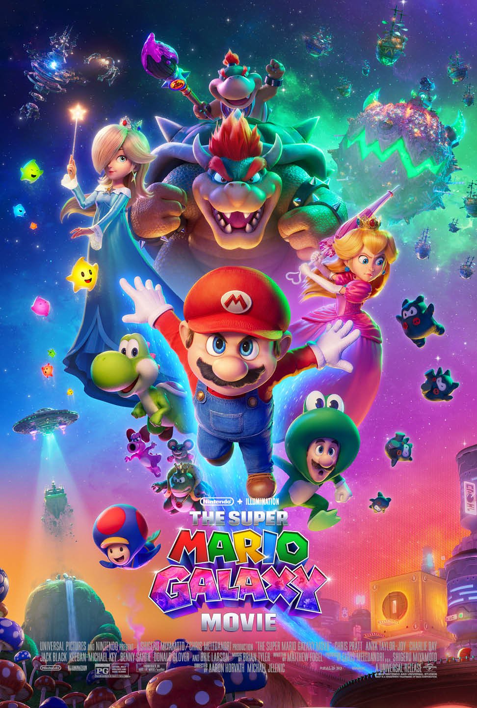 The Super Mario Galaxy Movie Movie Cover