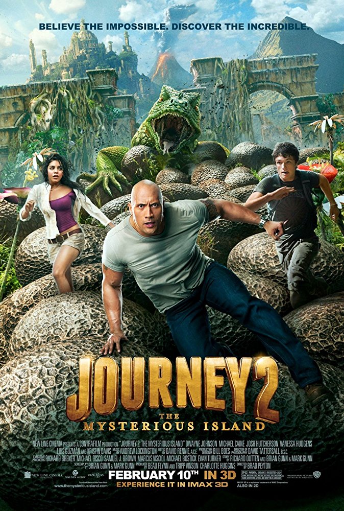 Journey 2: The Mysterious Island Movie Cover