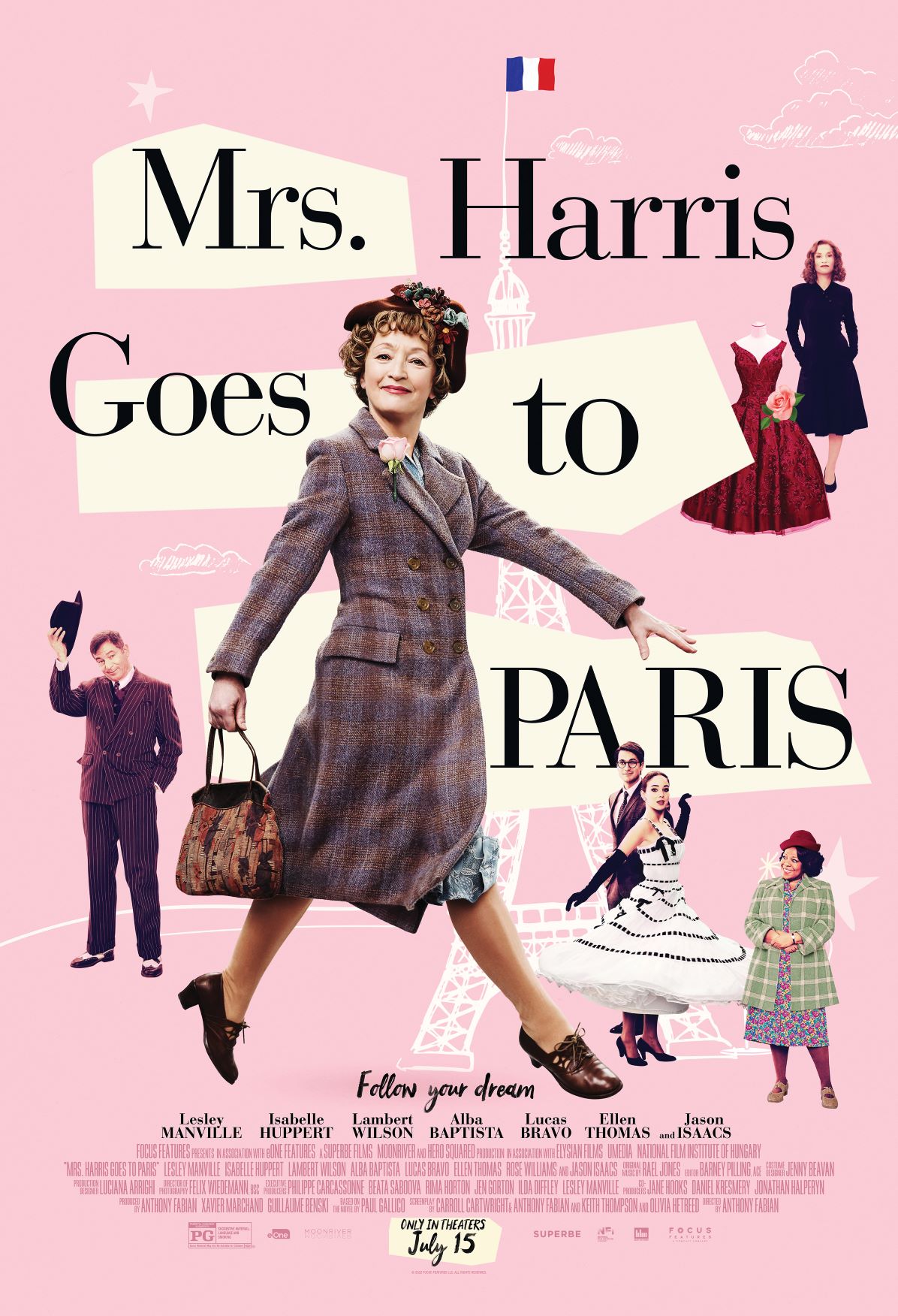 Mrs. Harris Goes to Paris Movie Cover