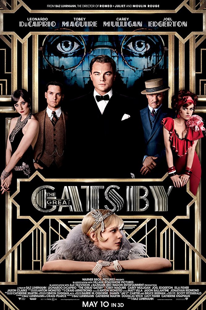 Great Gatsby, The Movie Cover