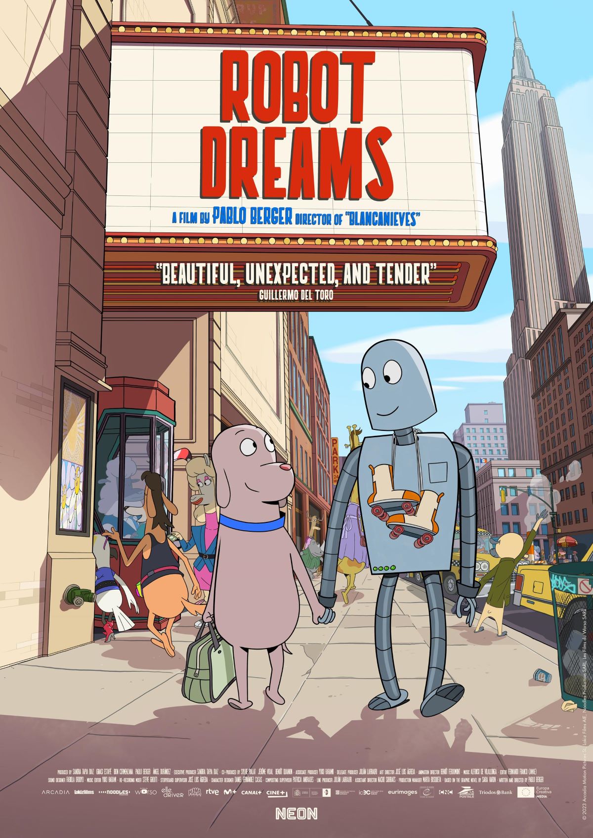 Robot Dreams Movie Cover