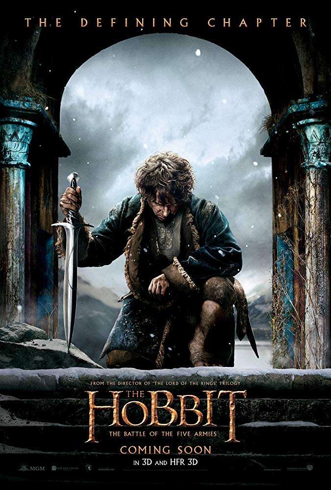 Hobbit: The Battle of the Five Armies, The Movie Cover