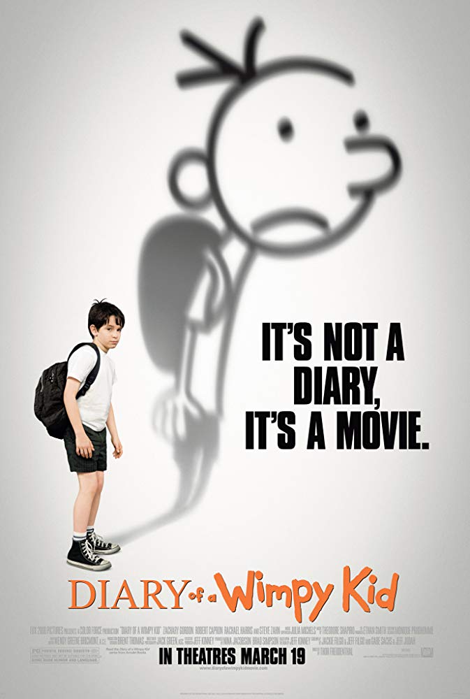 Diary of a Wimpy Kid Movie Cover