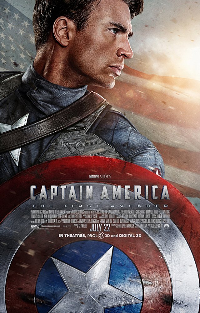 Captain America: The First Avenger Movie Cover