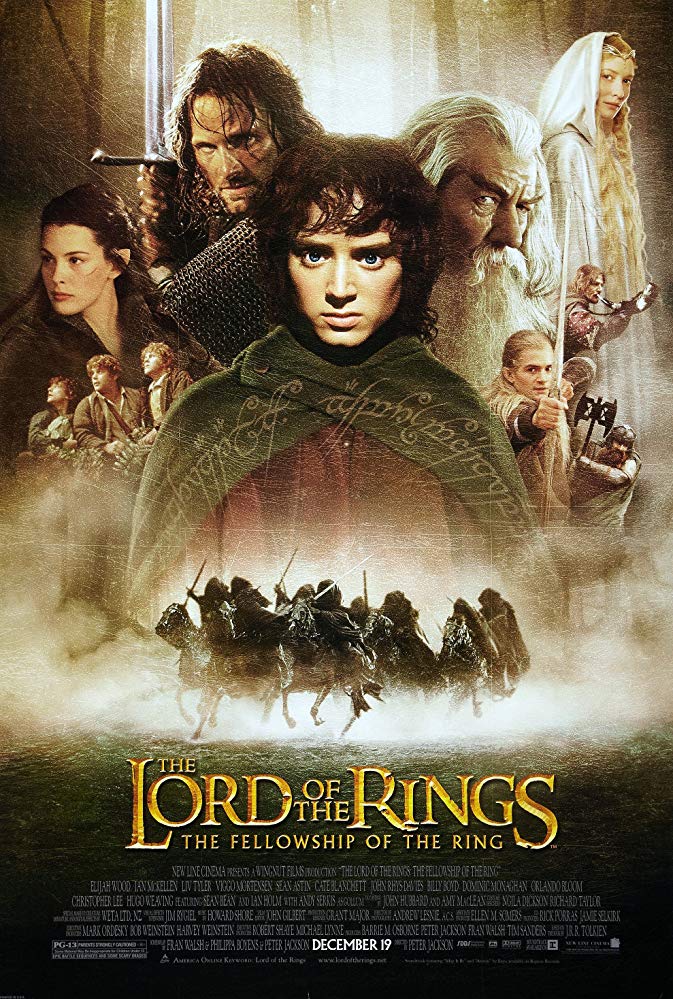 Lord of the Rings: The Fellowship of the Ring (EE) Movie Cover