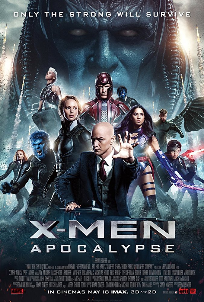 X-Men: Apocalypse Movie Cover