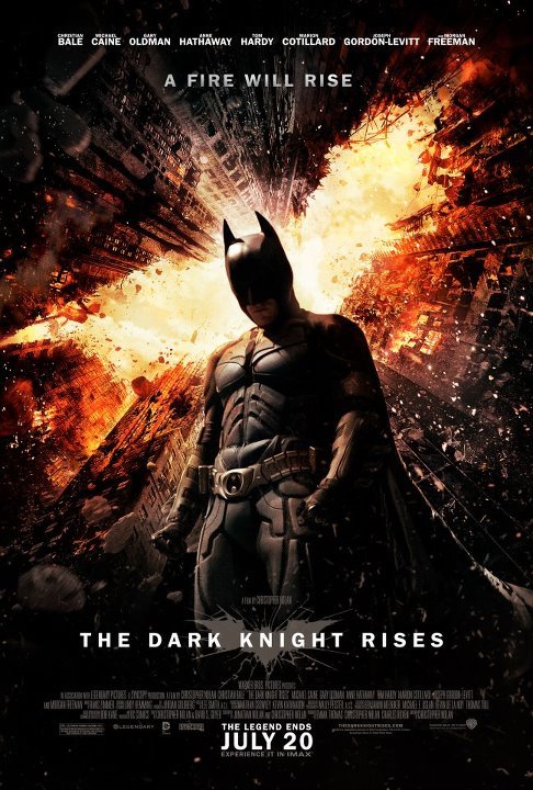 Dark Knight Rises, The Movie Cover