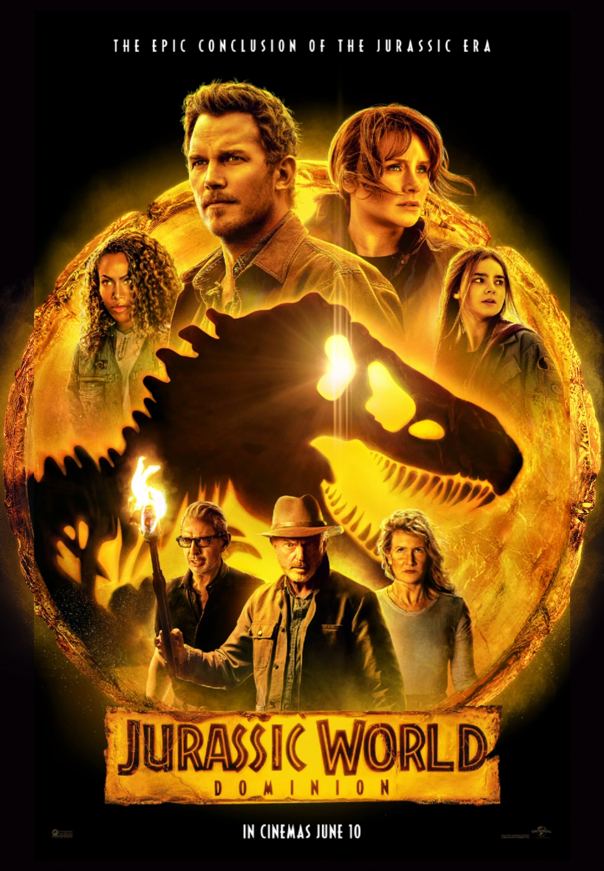Jurassic World Dominion Movie Cover