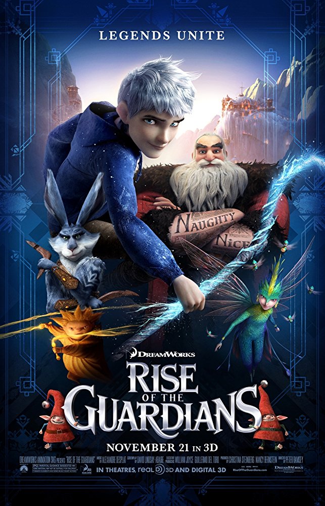 Rise of the Guardians Movie Cover
