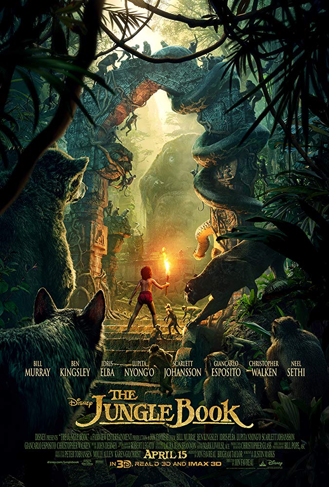 Jungle Book, The (2016) Movie Cover