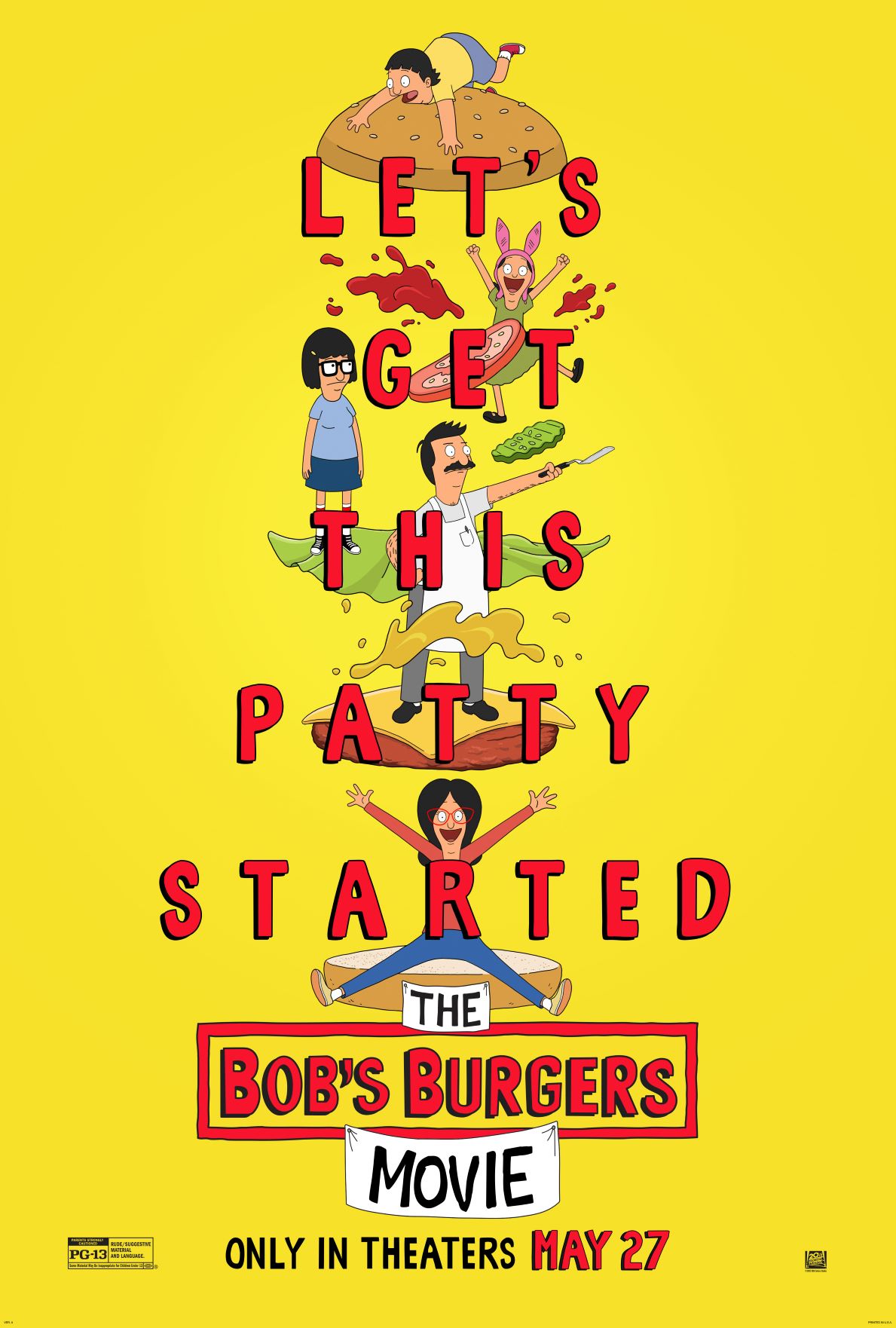 Bob's Burgers Movie, The Movie Cover