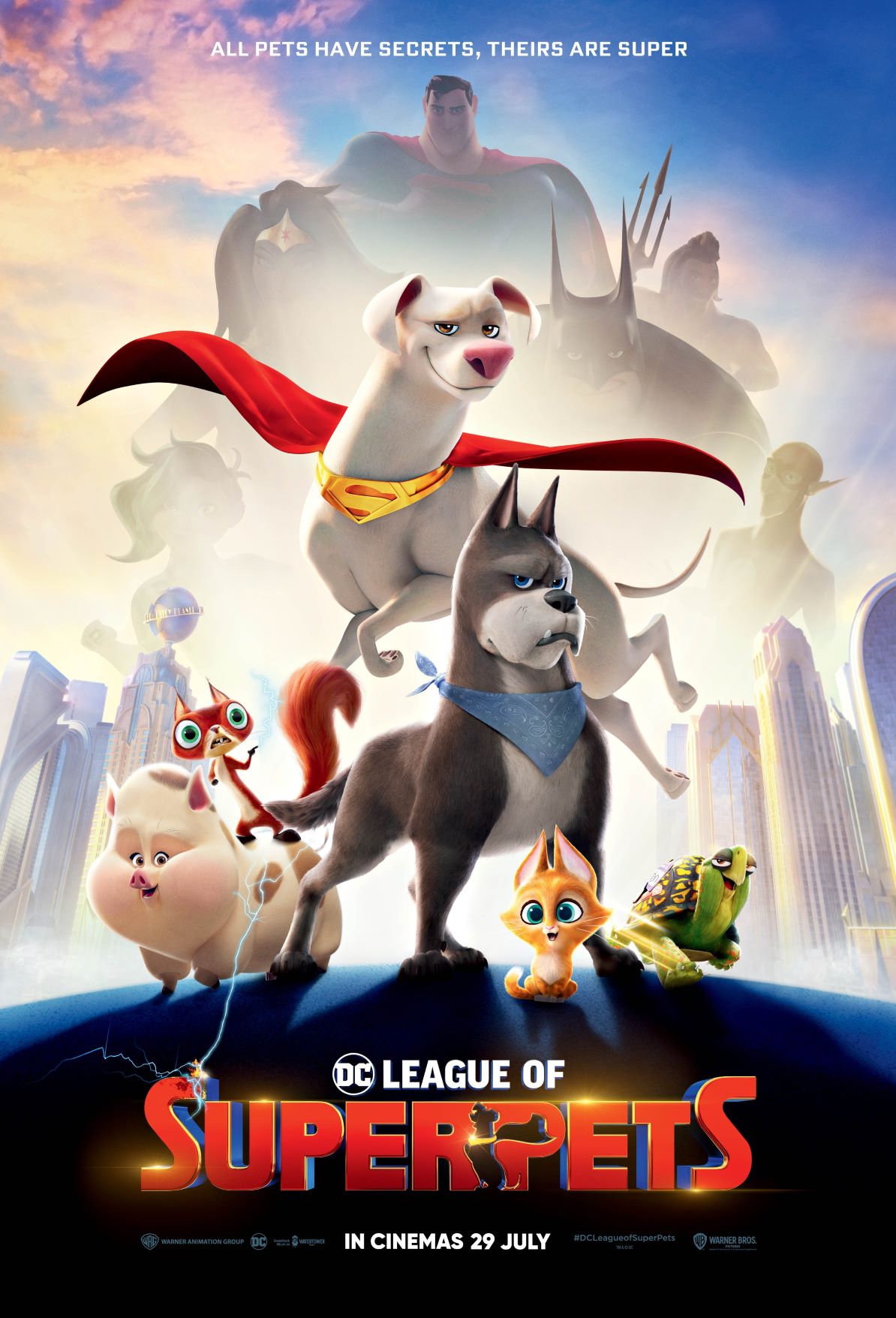 DC League of Super-Pets Movie Cover